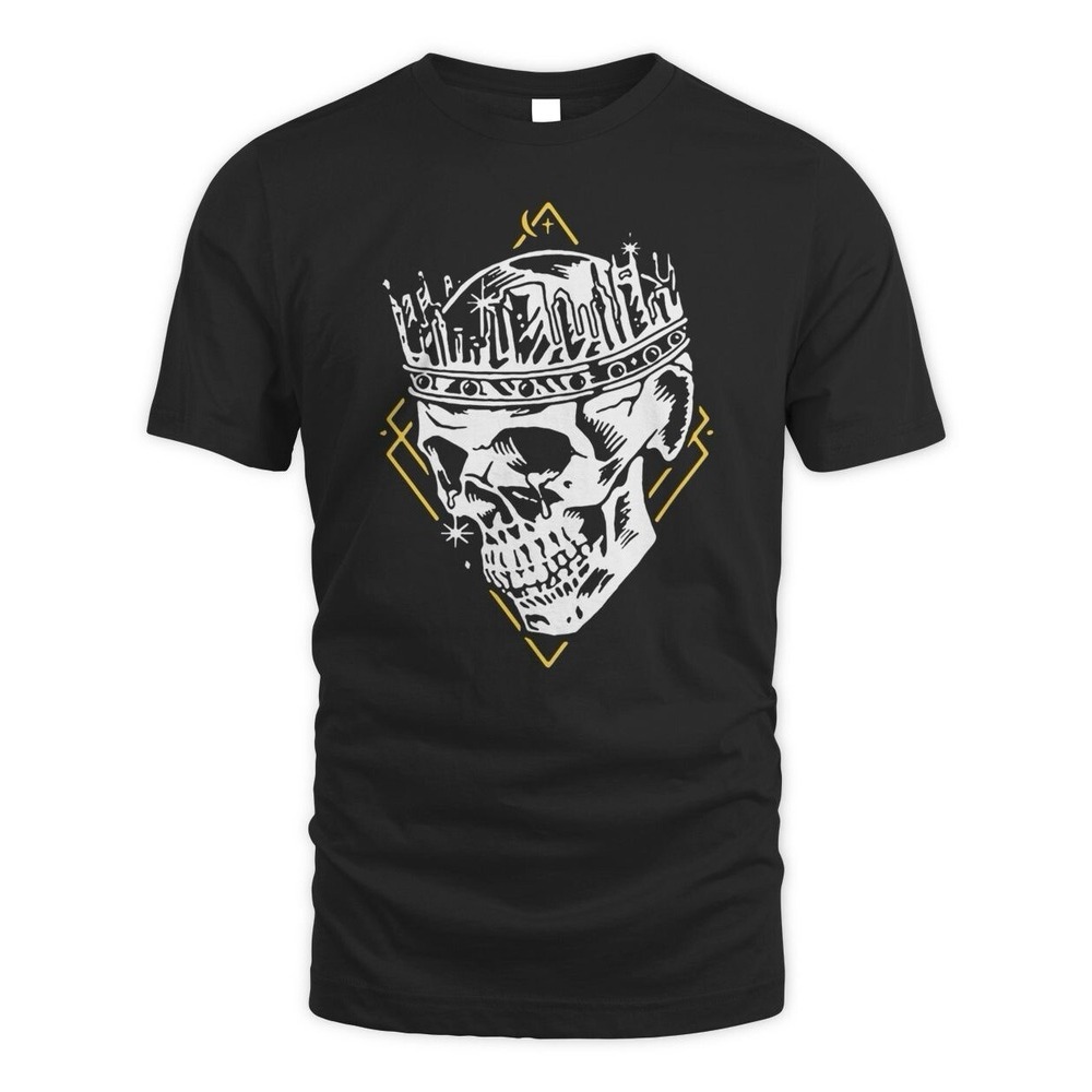 Jelly Roll Fan Club Exclusive Tshirt Large Black Nashville Skull Crown tee